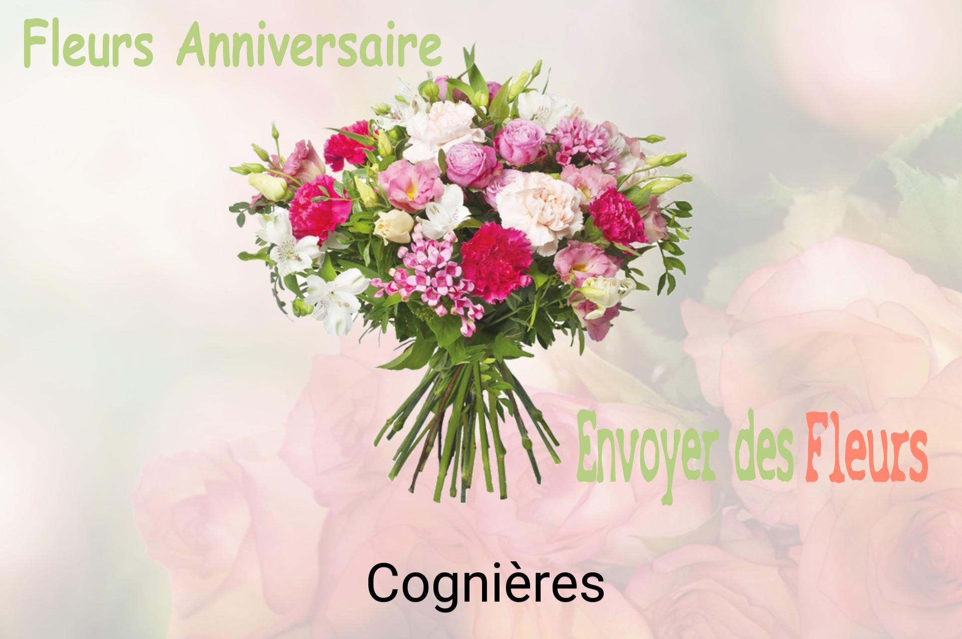 Bouquet de fleurs d’anniversaire livré à Cognières
